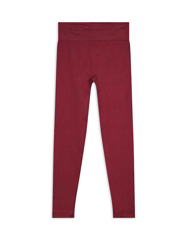 Legging - Bordázott - fekete