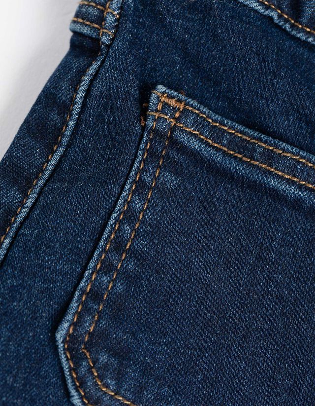 Farmernadrág - Enyhén bővülő fazon - kék