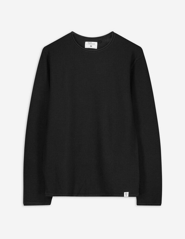 Pulóver - Kerek nyakkivágás - világos barna