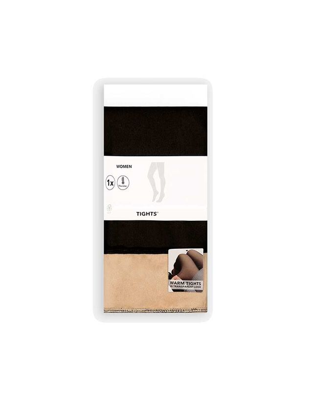 Harisnyanadrág - Termohatás - fekete