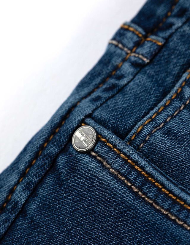 Farmernadrág - Egyenes fazon - sotetkek