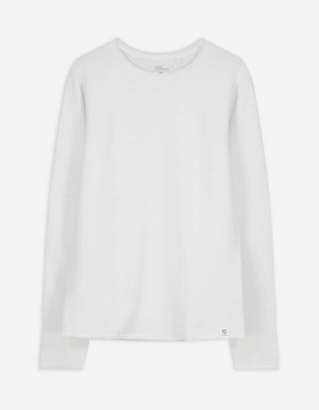 Pulóver - Kerek nyakkivágás - világos barna