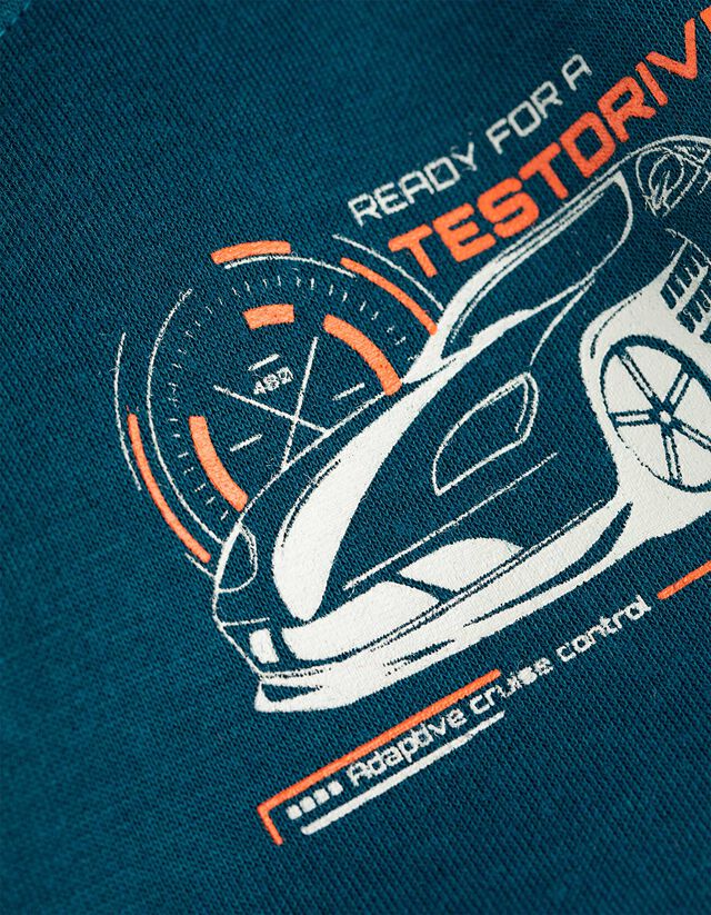 Melegítőfelső - Vissza nyomtatás - sotetkek