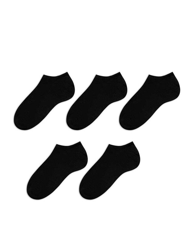 Láthatatlan tornacipő zokni - 5 db-os csomag