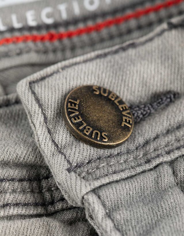 Farmernadrág - Egyenes fazon - sotetkek