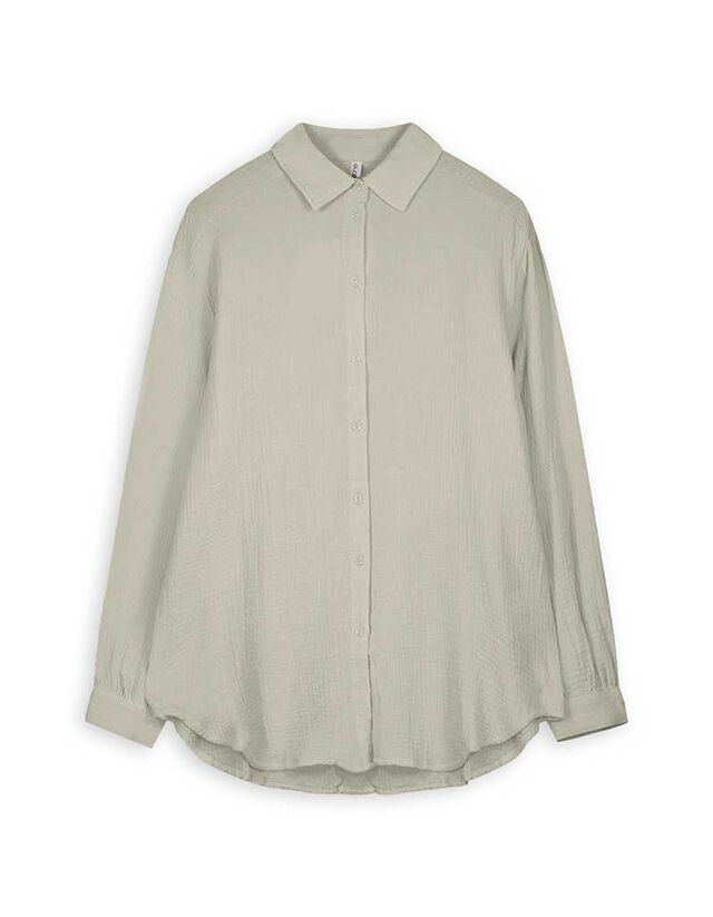 Blúz - Muszlin - vilagos zold