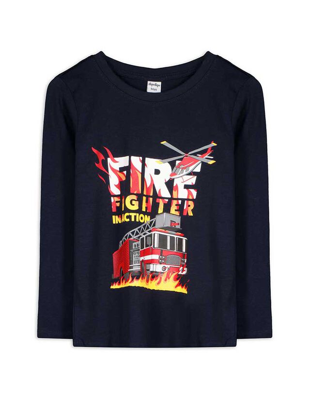 Hosszú ujjú felső - Pamut - bézs