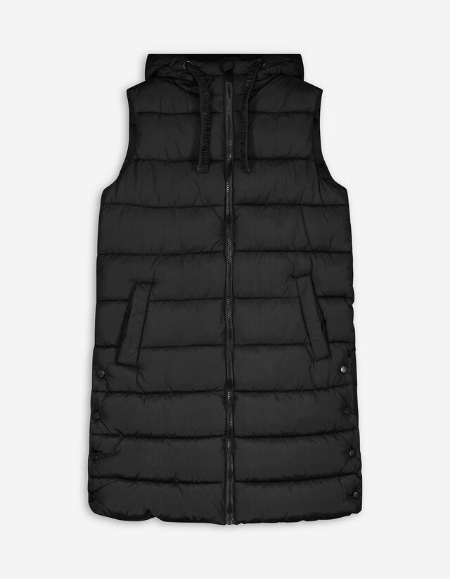 Steppelt mellény - Állítható derék - fekete