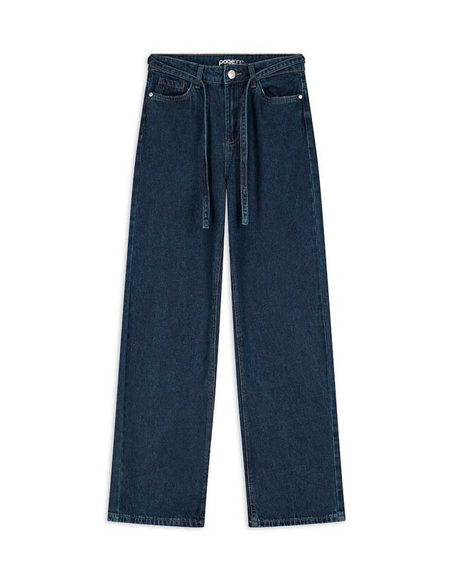 Farmernadrág - Egyenes fazon - kék