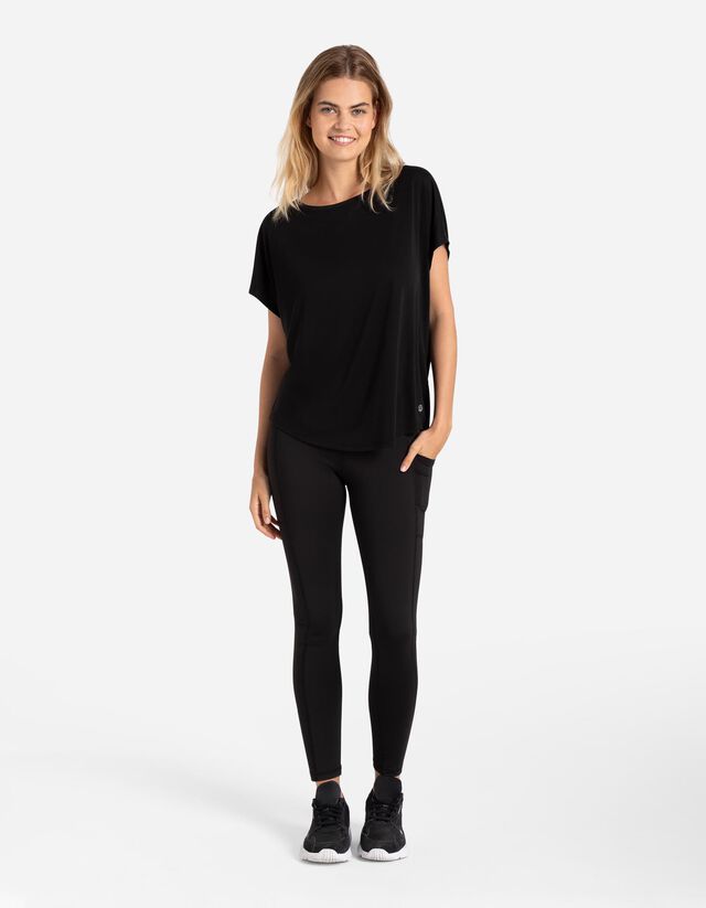 Póló - Lélegző szövet - fekete