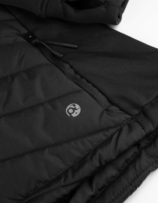 Steppelt dzseki - Steppelt varrással - fekete