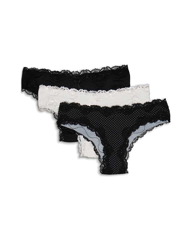 Brazil alsó - Csipkerátéttel