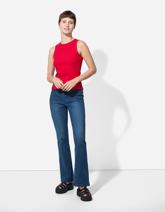 Jegging - Szélesített szabás - vilagoskek