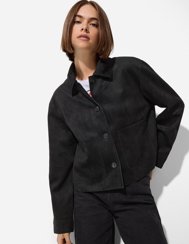 Ingdzseki - Velúr utánzat - fekete