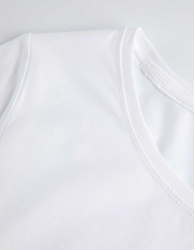 Hosszú ujjú felső - Alapvető - bézs