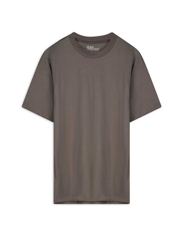 Póló - Túlméretezett fazon - világos barna