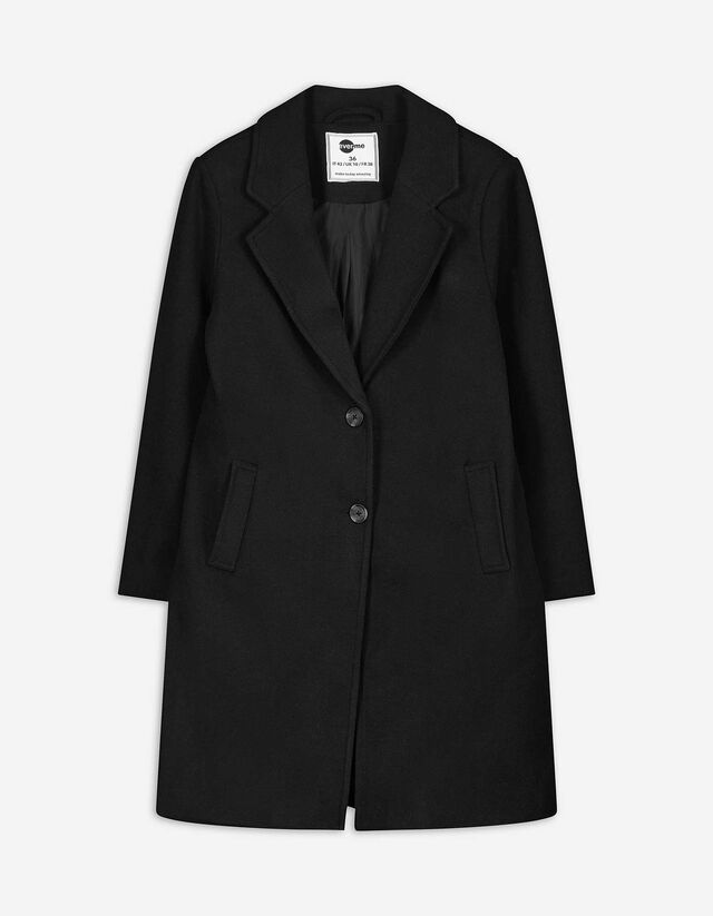 Kabát - Gyapjú megjelenés - barna