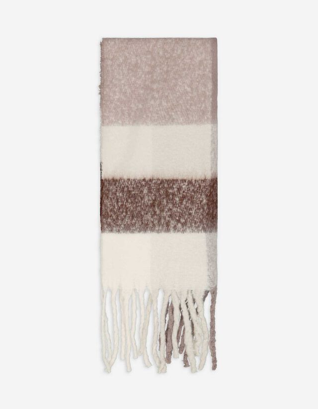 Sál - Kockás - bézs