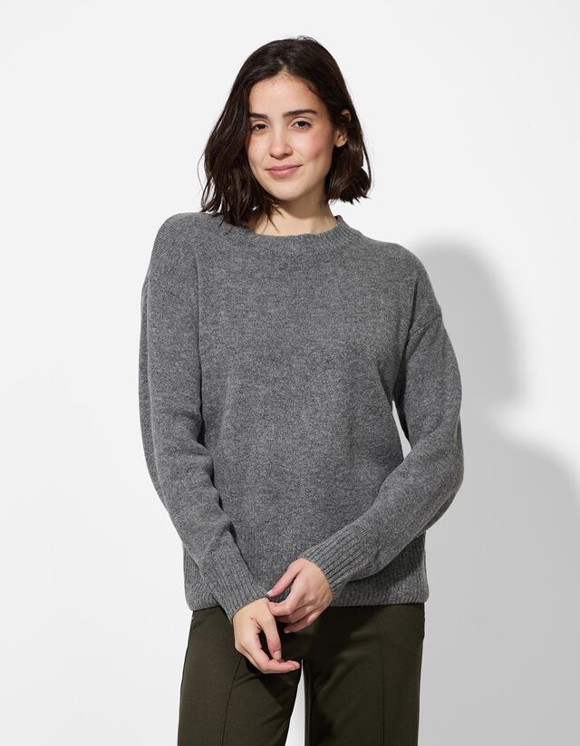 Pulóver - Kötött ruha - bézs