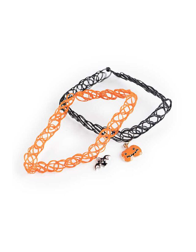 Choker - 2 db-os csomag - fekete