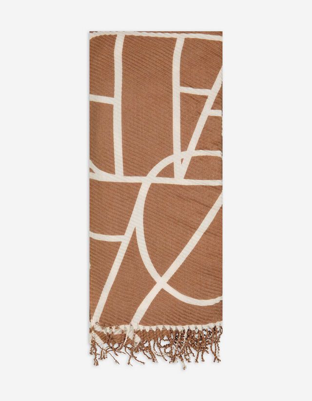 Sál - Elszórt nyomott minta - feher