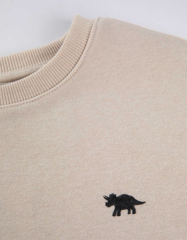 Melegítőfelső - Nyomott minta - barna