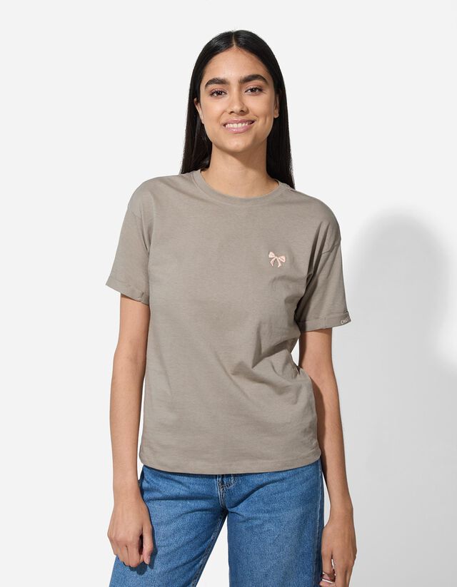 Póló - Hímzésekkel - fekete