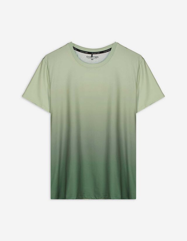 Póló - Színátmenet - vilagos zold