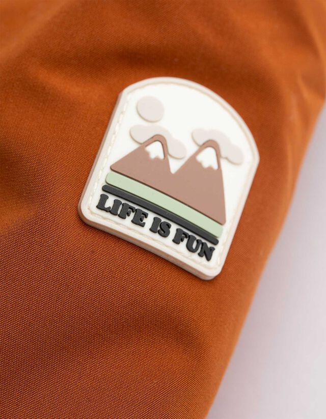 Parka - Fényvisszaverő - barna