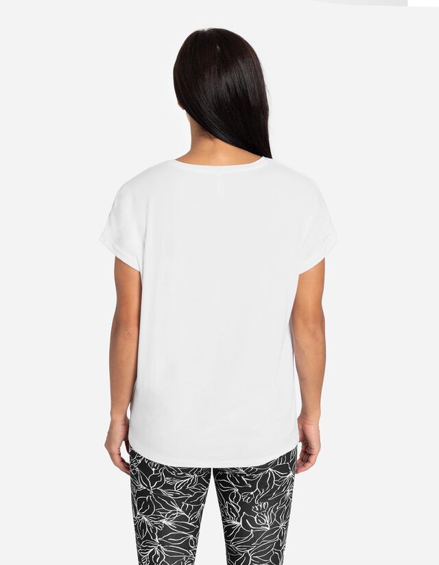 Póló - Viszkózkeverék - feher