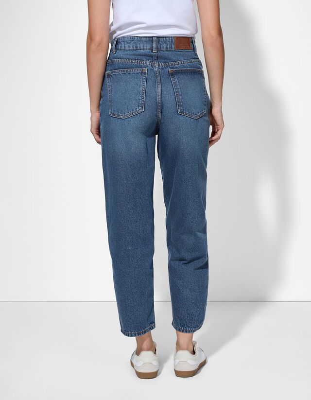 Farmernadrág - Ballon szabás - fekete