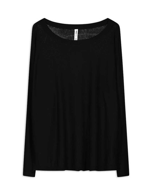 Pulóver - Denevérujjú - mélyvörös