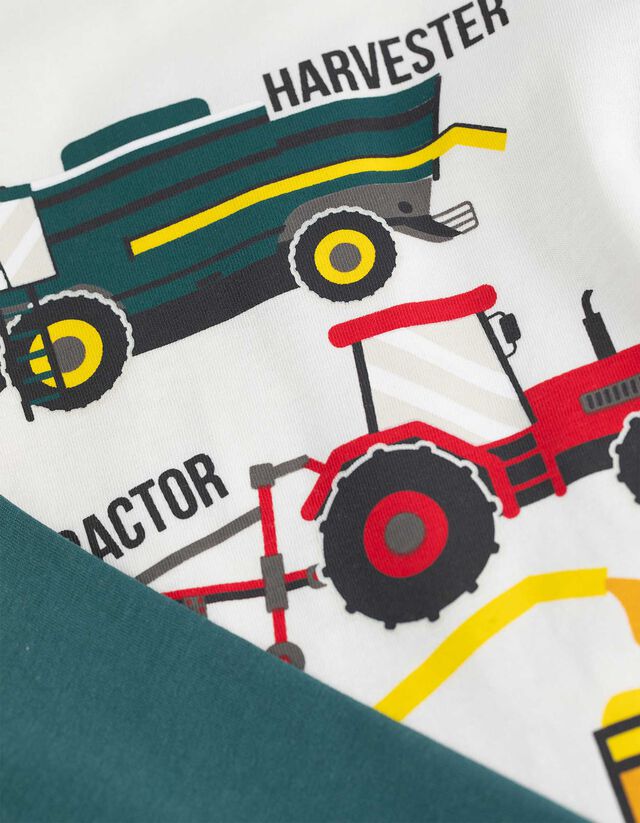 Hosszú ujjú felső - Nyomott minta - vilagos szurke