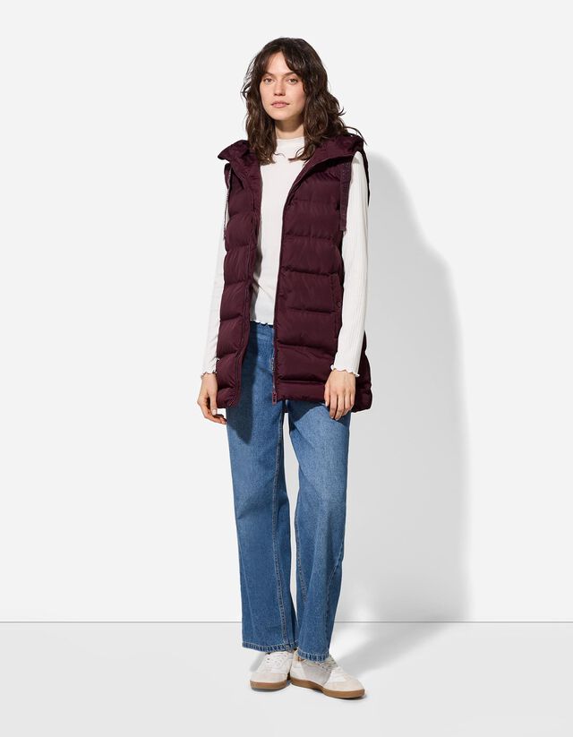 Steppelt mellény - Normál fazon - bézs