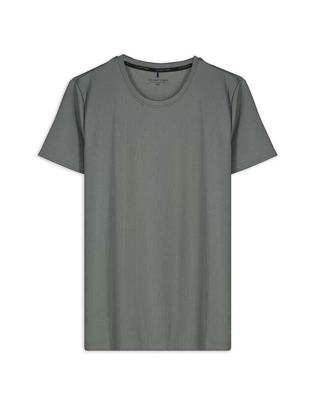 Póló - Egyszínű - szürke