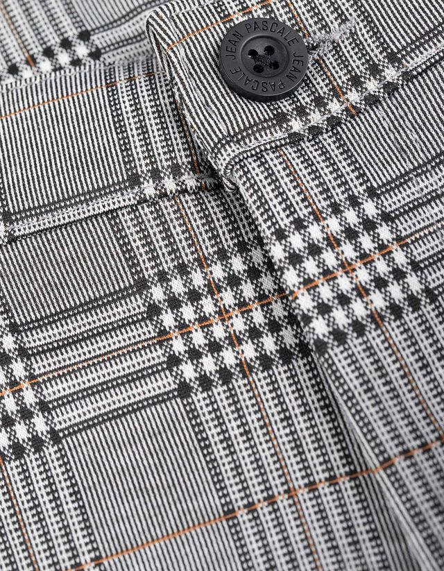 Vászonnadrág - Eszterházy-kockás - vilagos szurke