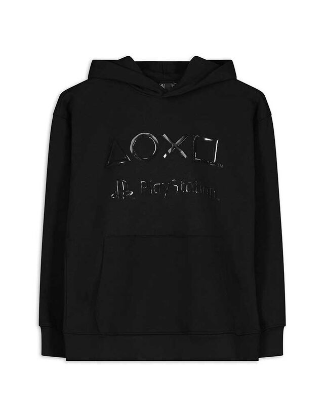 Kapucnis felső - PlayStation - fekete