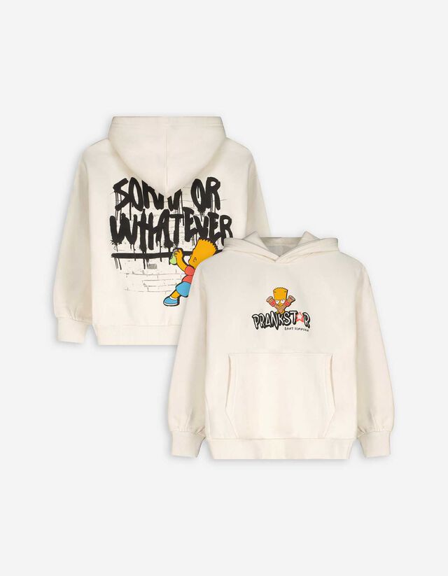 Kapucnis felső - The Simpsons - feher