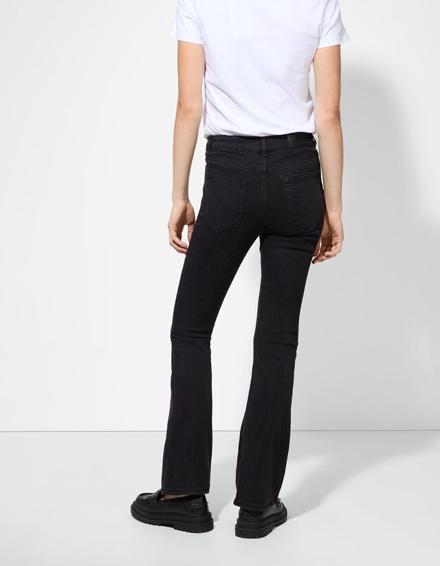 Farmernadrág - Enyhén bővülő fazon - sotetkek