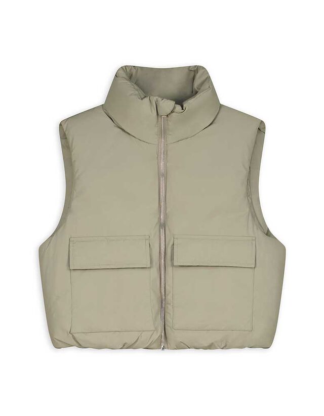 Mellény - Foltzsebek - sötétzöld