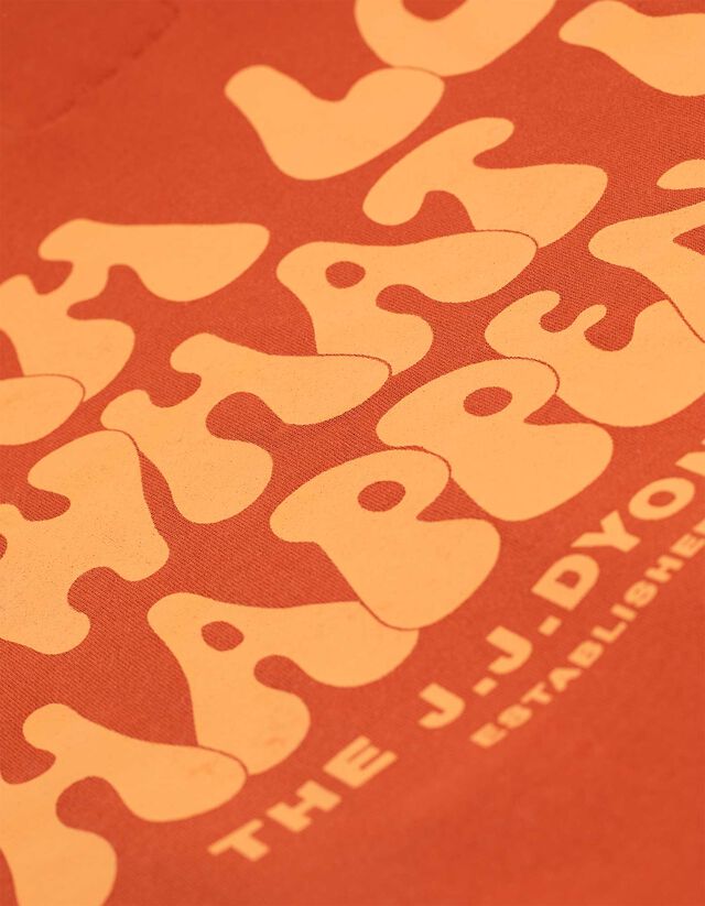 Melegítőfelső - Hátul nyomtatott minta - fekete