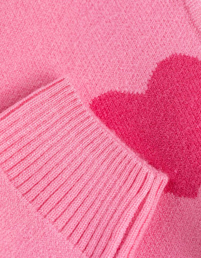 Kötött kardigán - pink