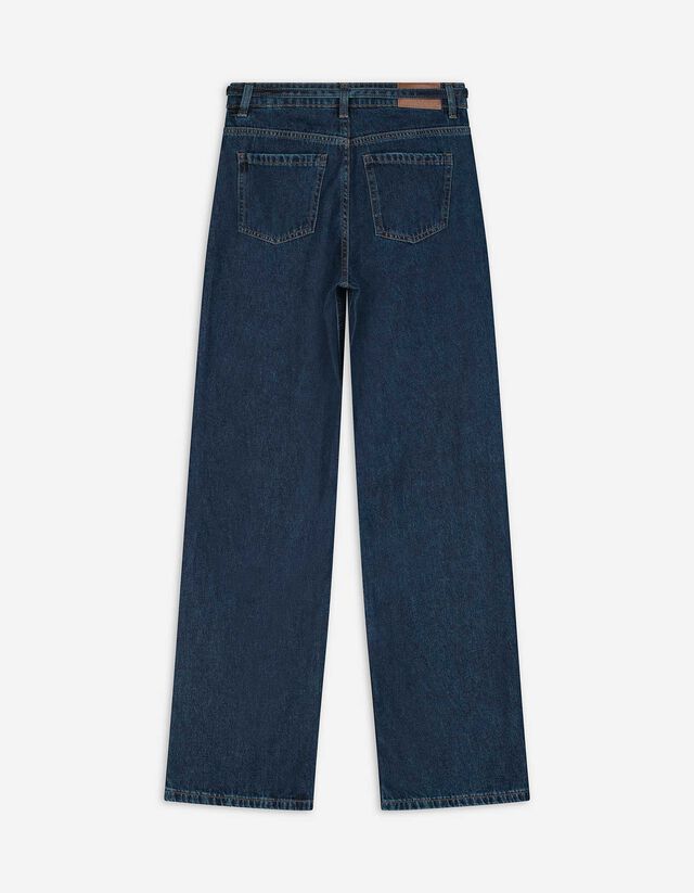 Farmernadrág - Egyenes fazon - kék