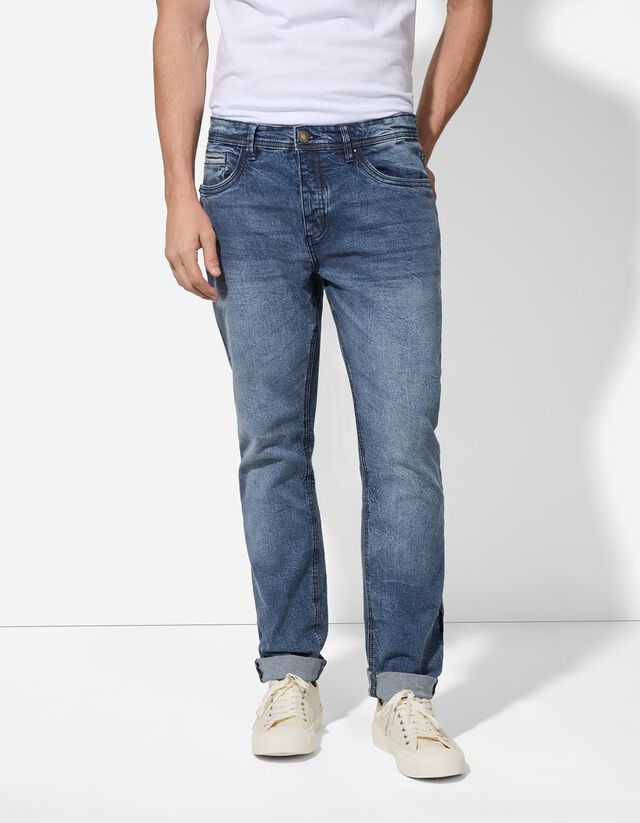 Farmernadrág - Egyenes fazon - sotetkek