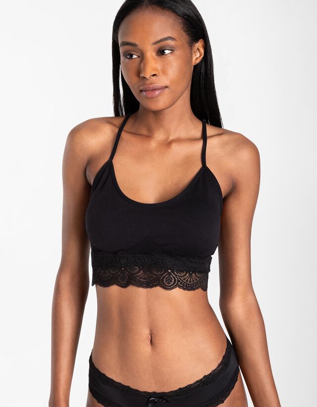 Fűző - főként varrás nélküli - fekete