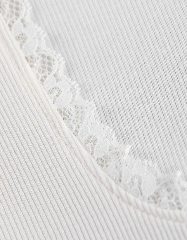 Póló - Szív alakú kivágás - lila