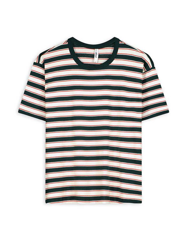 Póló - Csíkos - sotetkek