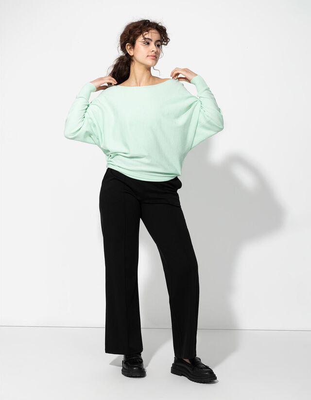 Nadrág - Egyszínű - sötétbarna