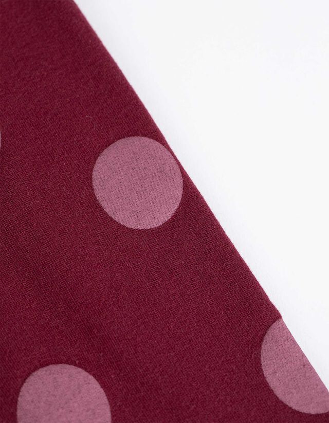 Legging - Elszórt nyomott minta - pink