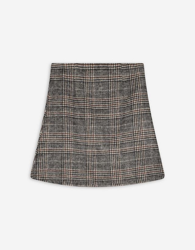 Miniszoknya - Gyapjú megjelenés - szürke